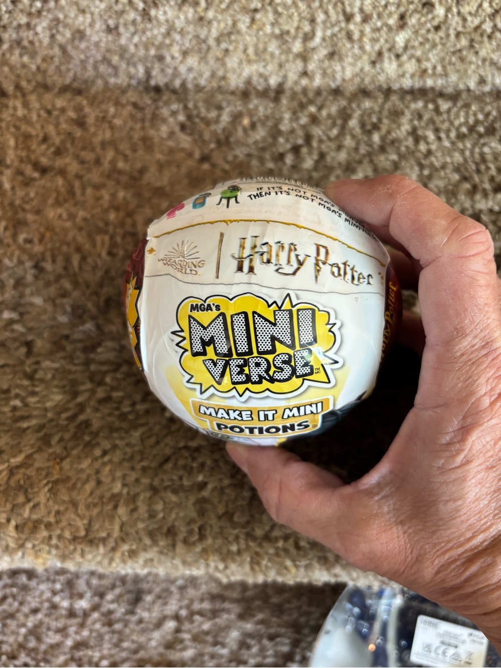 Warner Bros. Harry Potter Mini Verse Make It Mini Potions - White & Yellow